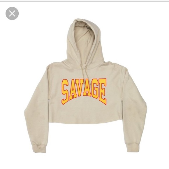 Tops - Cropped hoodie